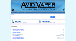 Desktop Screenshot of helpdesk.avidvaper.com